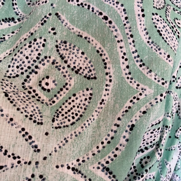 LC Lauren Conrad peasant boho vibe top size XXL - Picture 10 of 17